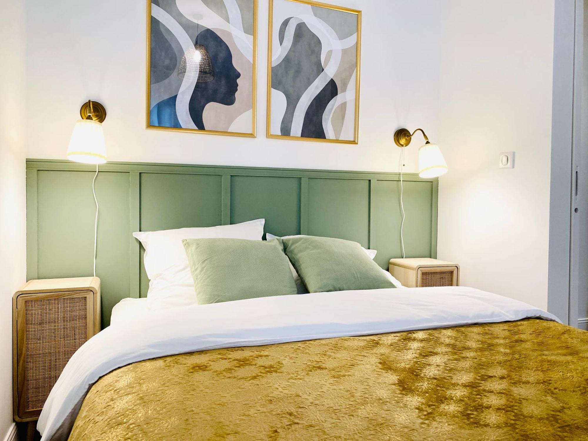 Le Subtil - Best Keys - Elegance & Confort - 2 Chambres Separees - Lit Queen Size - Smart Tv Netflix - Entre Gare & Centre Ville - A 1H De Paris - Wifi Fibre - Check-In Autonome 상스 외부 사진